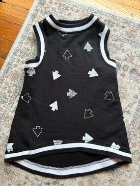 Kids Black Sleeveless Graphic Tank Top Size 4Y Loud Apparel